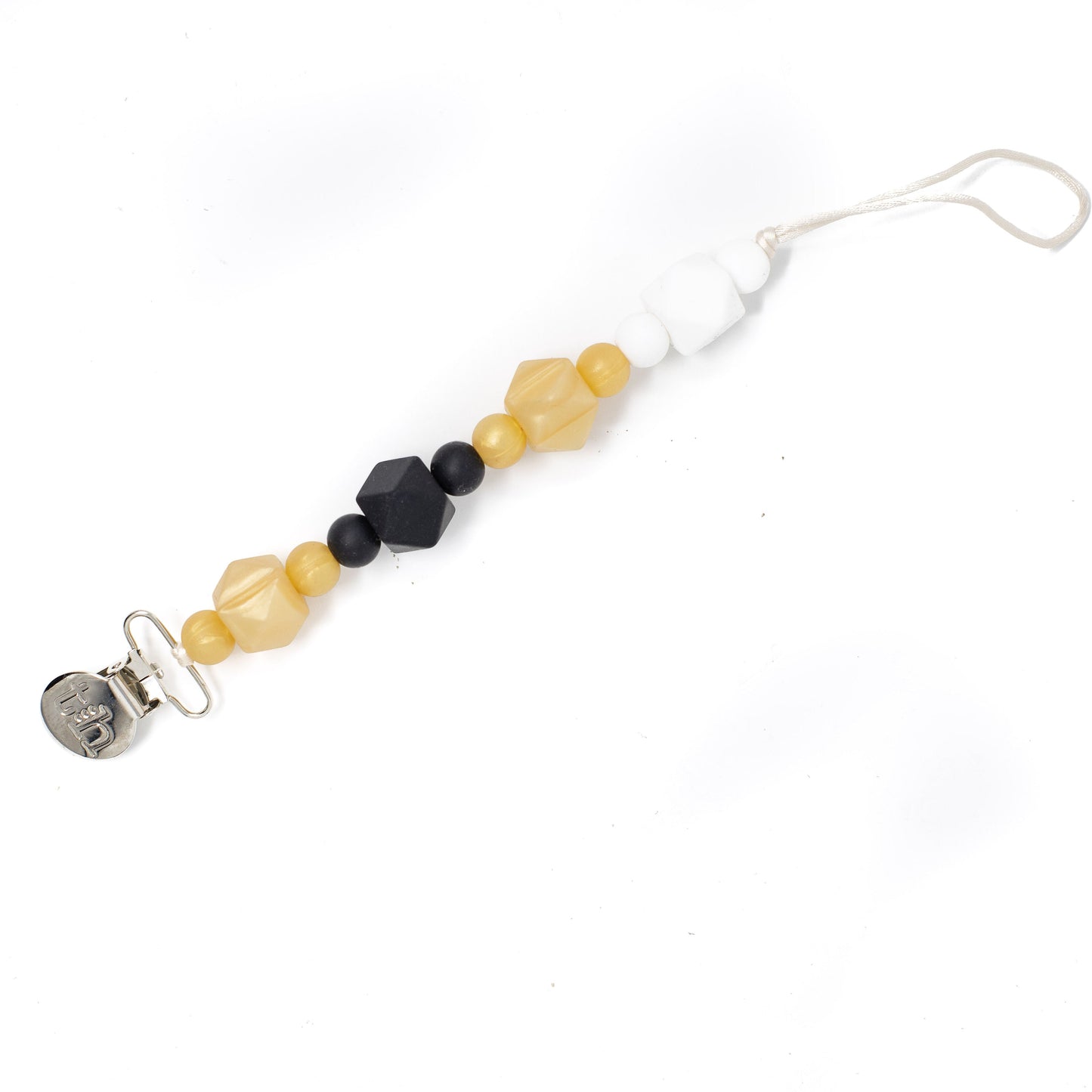 Grande Jewel Pacifier Clip - Food Grade BPA Free Silicone