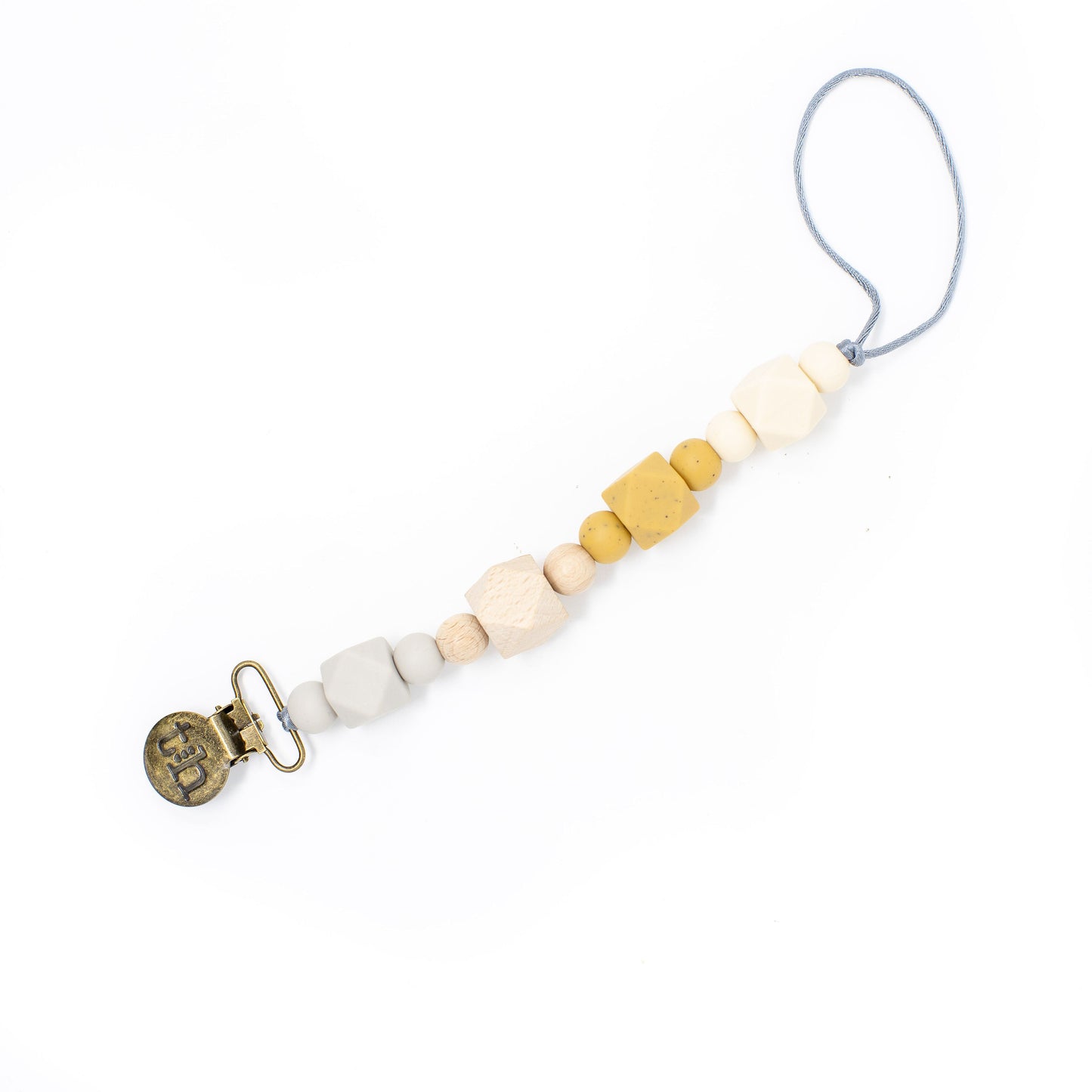 Grande Jewel Pacifier Clip - Food Grade BPA Free Silicone