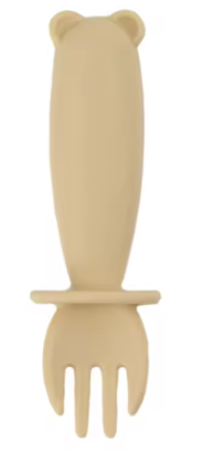 BPA Free Silicone Teether Fork & Spoon - Sili Set