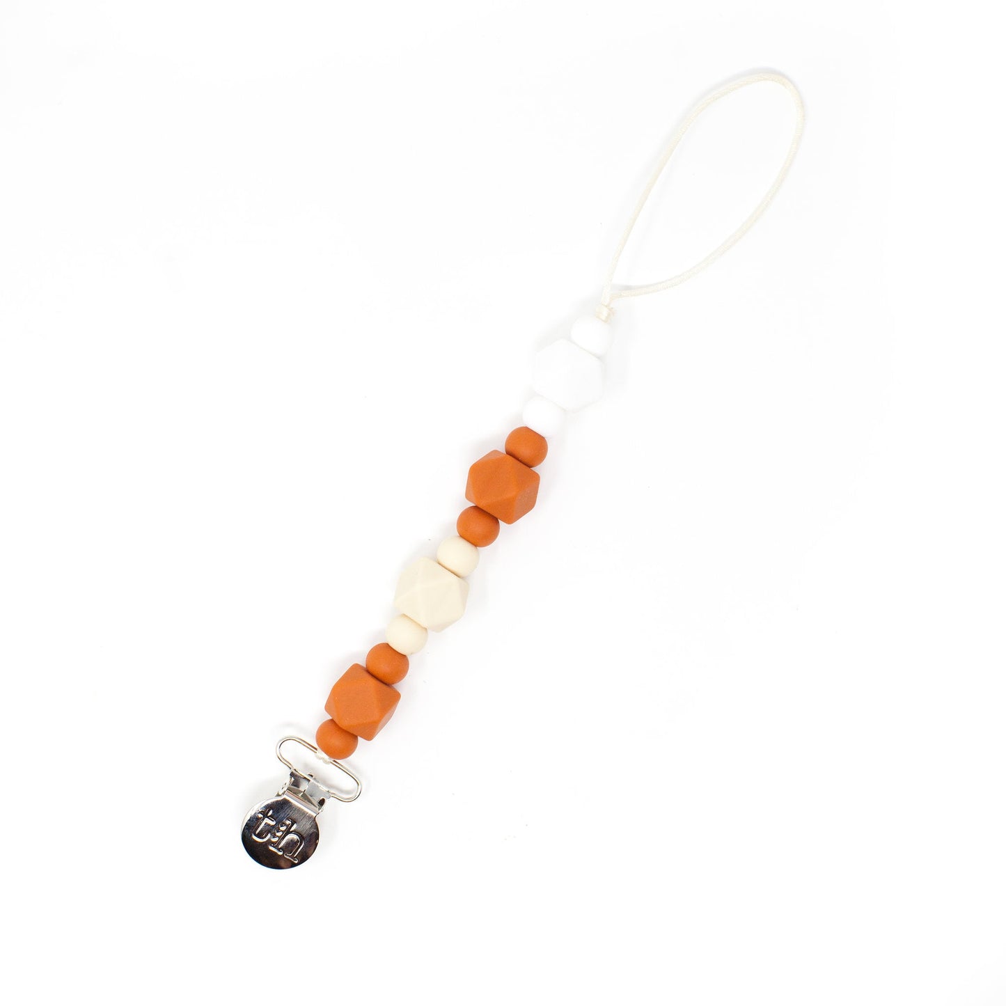 Grande Jewel Pacifier Clip - Food Grade BPA Free Silicone