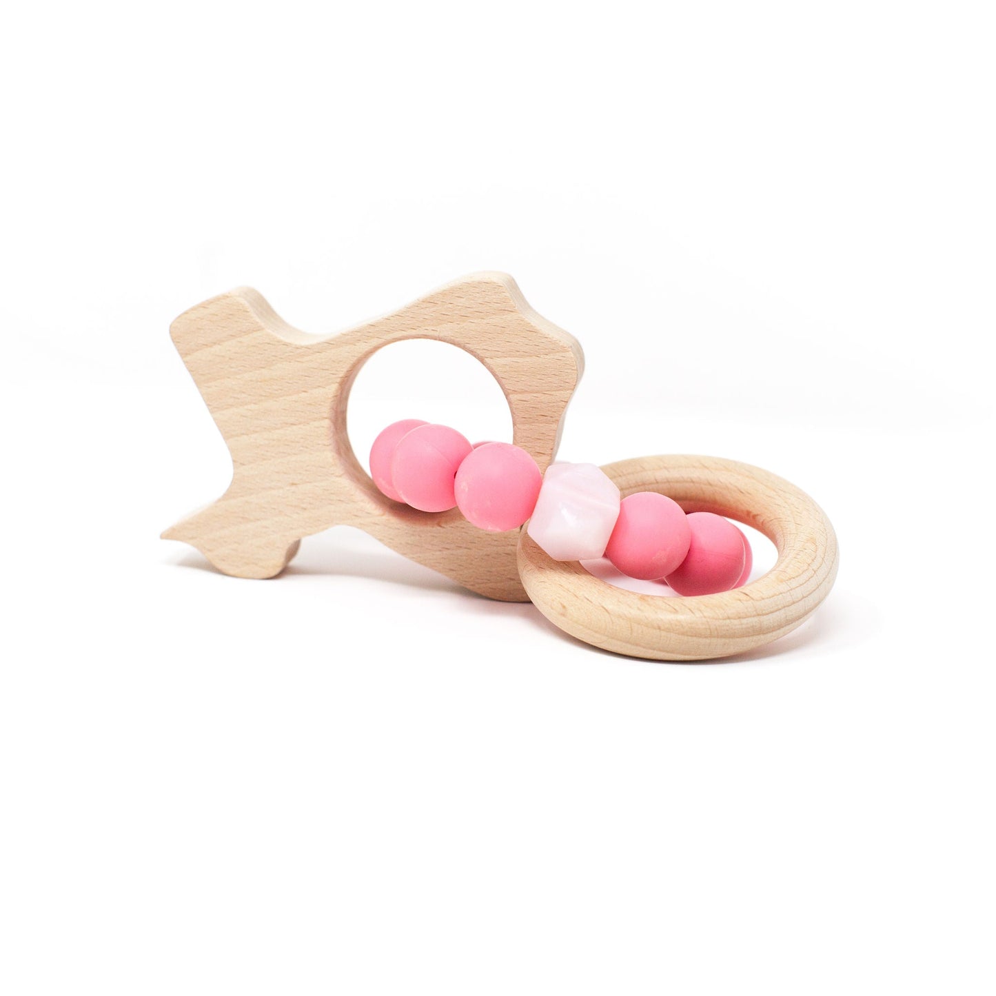 Texas Rattle - Beech Wood & Food Grade Silicone