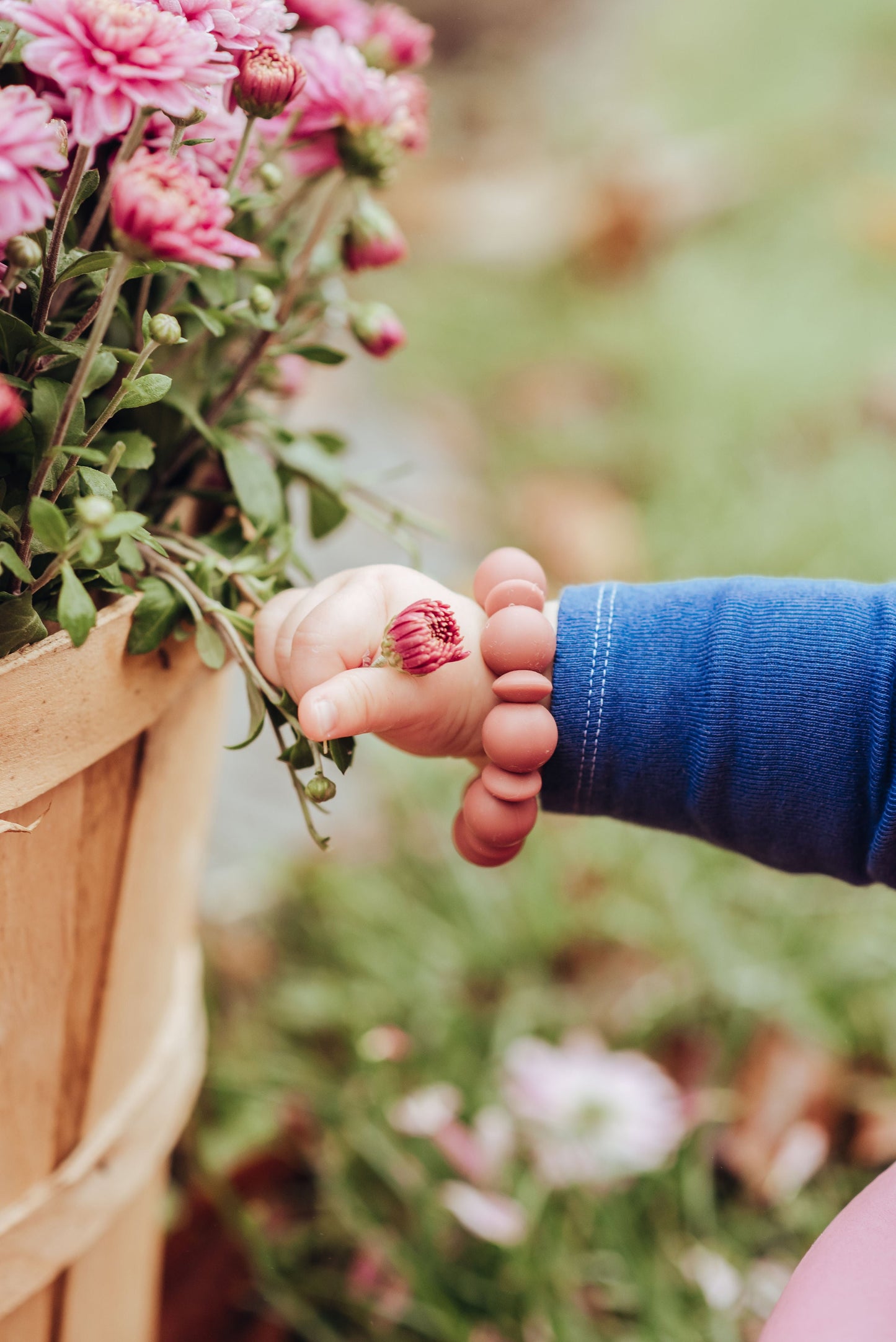 Adelia Teething Ring & Bracelet - Food Grade Silicone