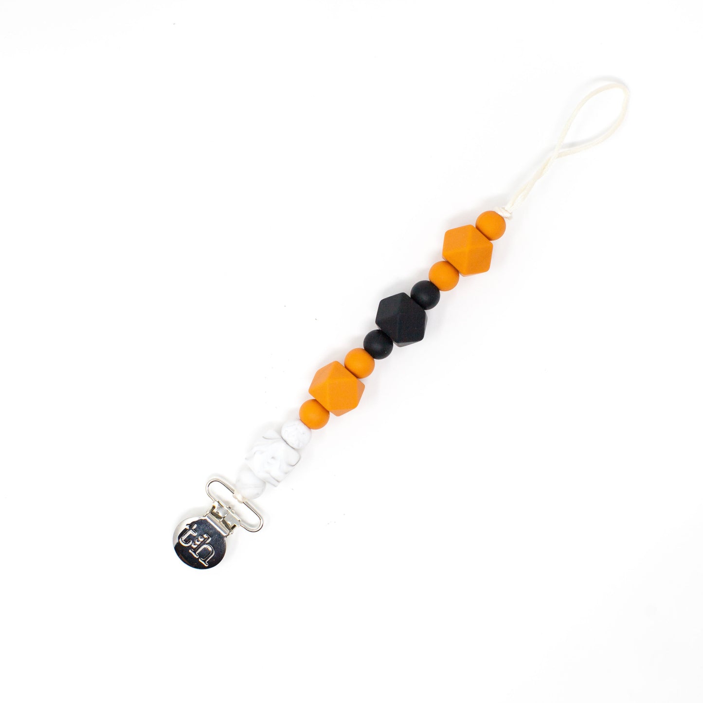 Grande Jewel Pacifier Clip - Food Grade BPA Free Silicone