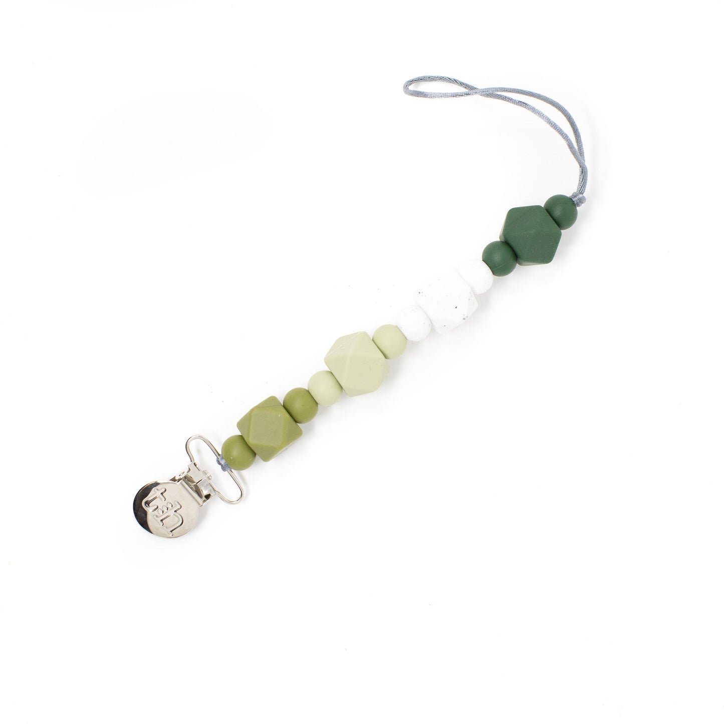 Grande Jewel Pacifier Clip - Food Grade BPA Free Silicone