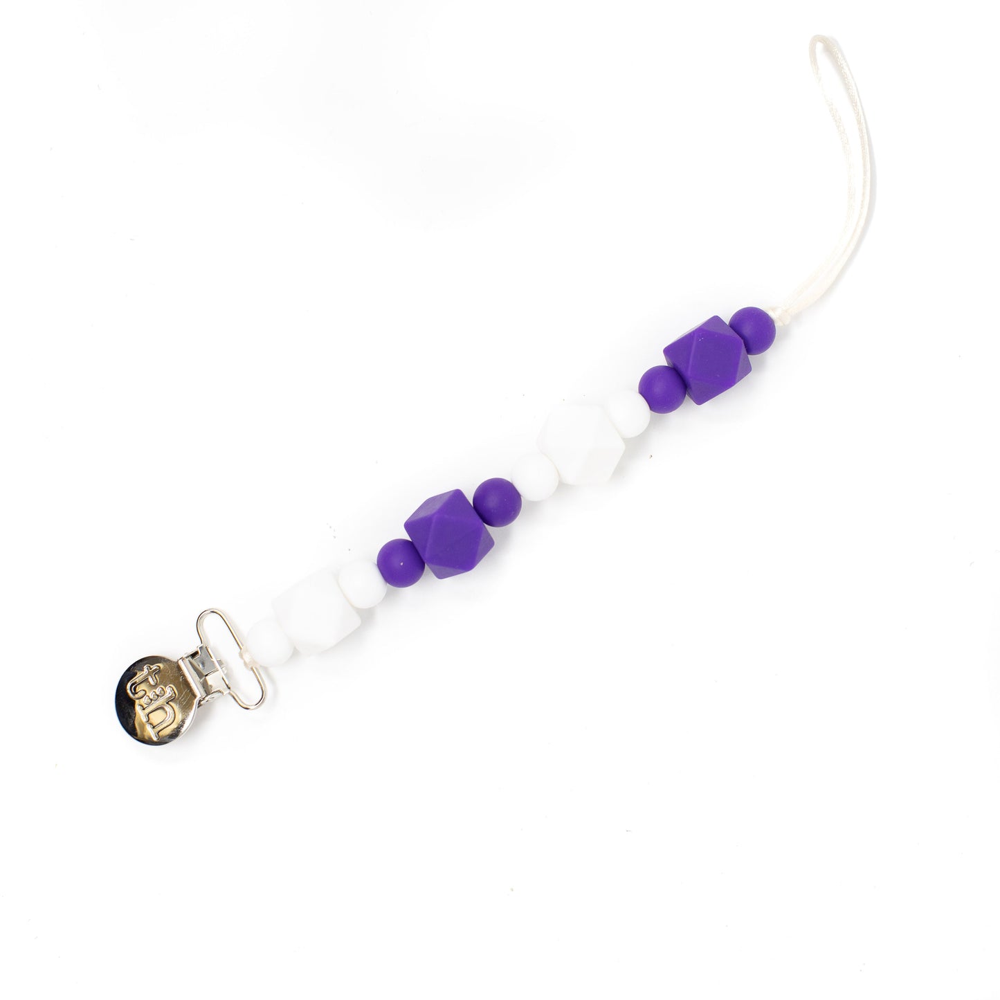 Grande Jewel Pacifier Clip - Food Grade BPA Free Silicone