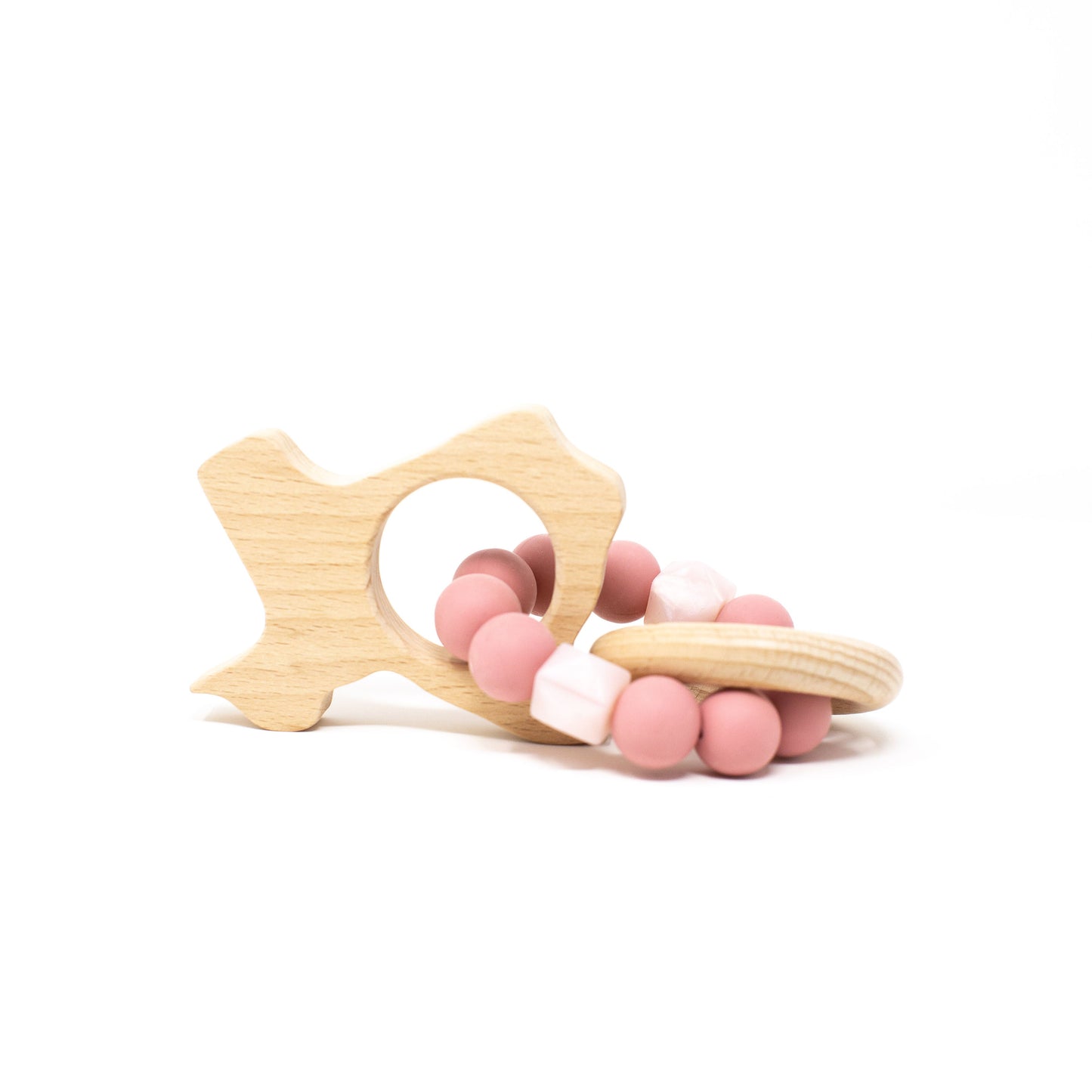 Texas Rattle - Beech Wood & Food Grade Silicone