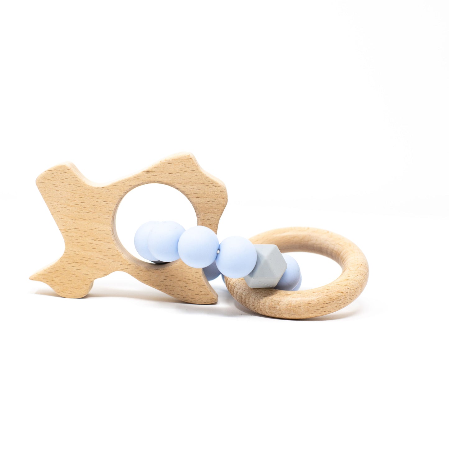 Texas Rattle - Beech Wood & Food Grade Silicone