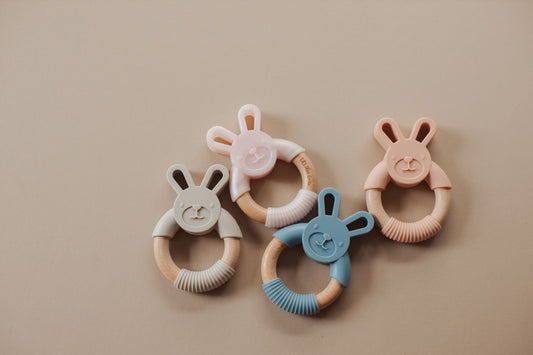 Bunny Ear Teether -  Cute Baby Shower Gift