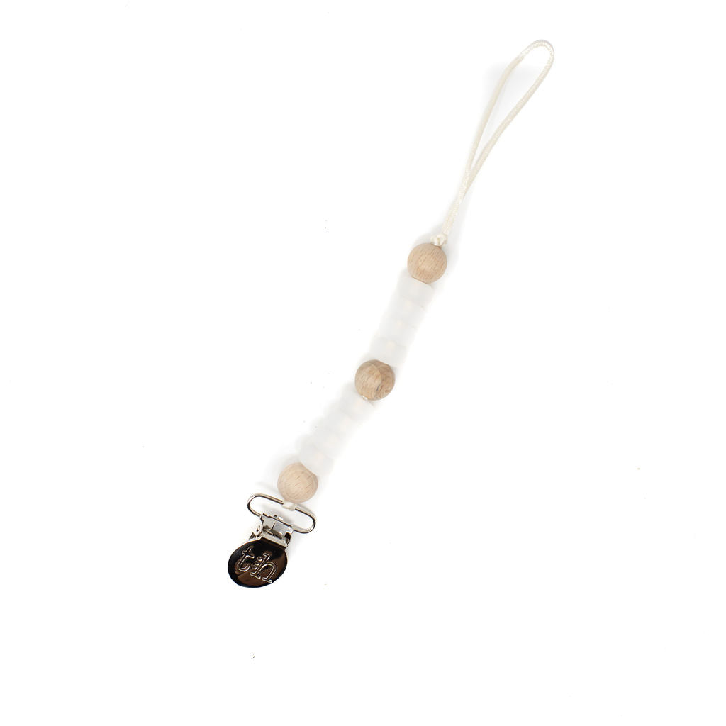 LE Petite Asher Paci & Toy Clip - BPA Free Silicone