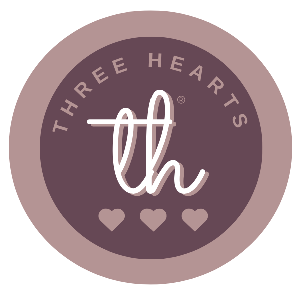 Three Hearts Modern Teething