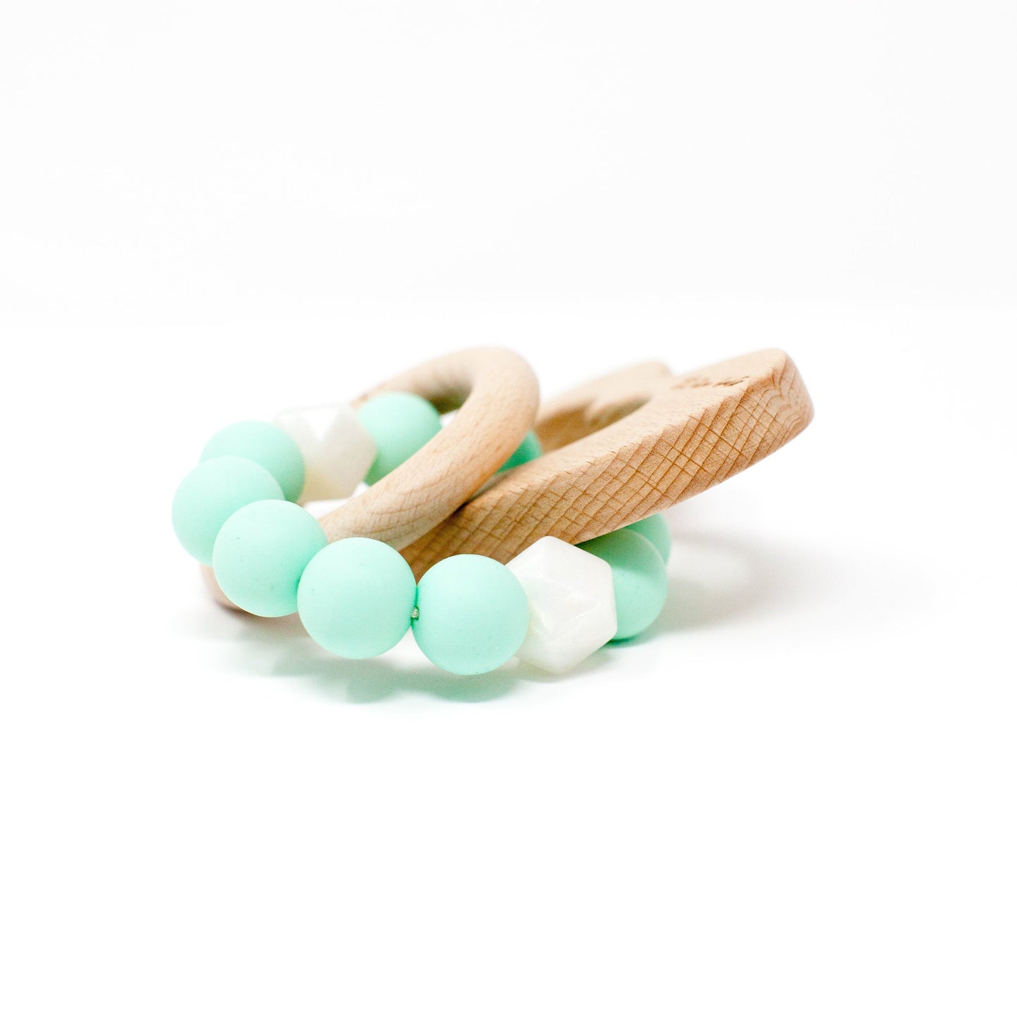 Heart Rattle - Natural Beech Wood