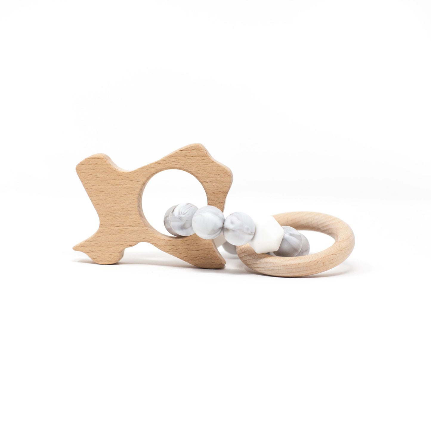 Texas Rattle - Beech Wood & Food Grade Silicone