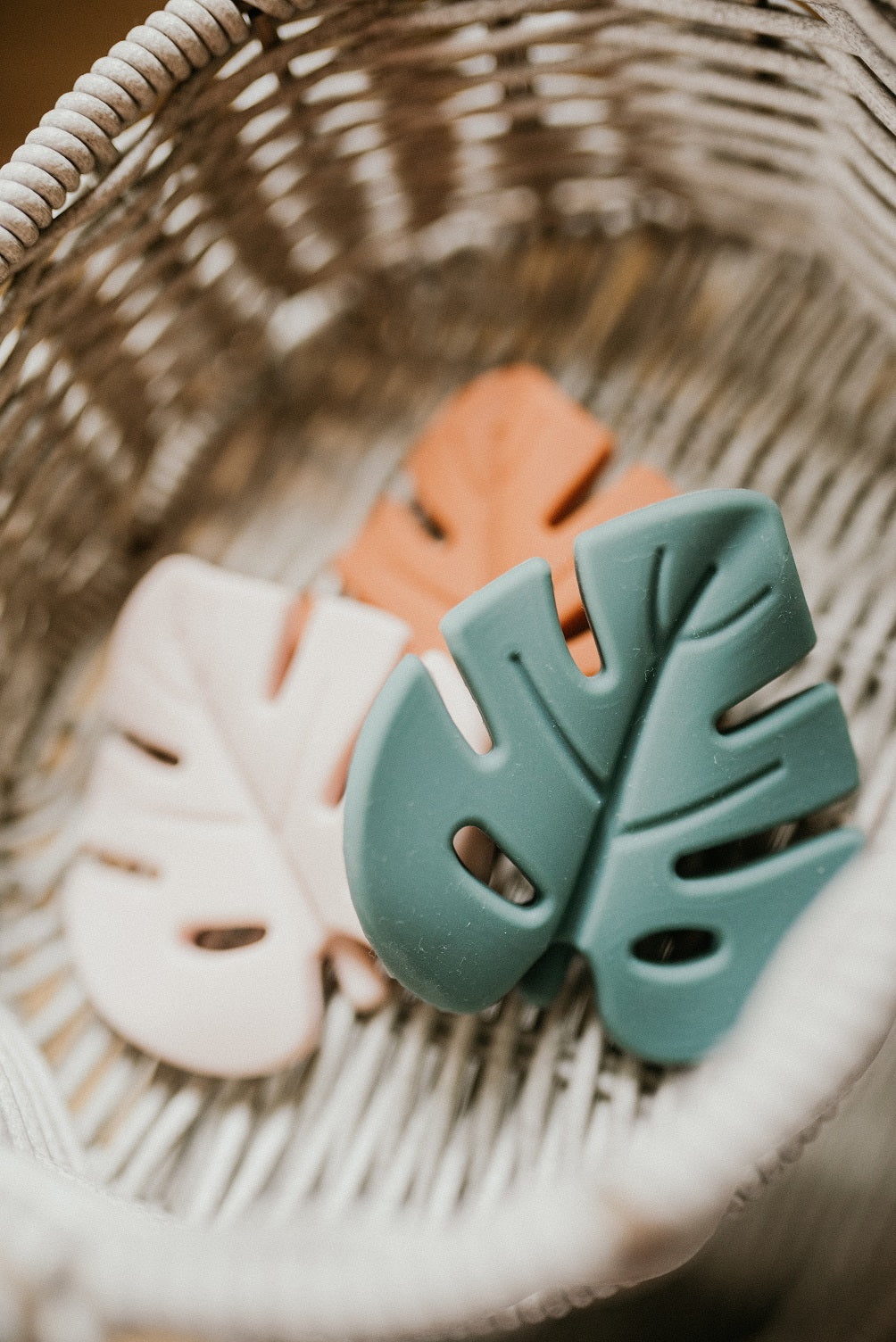 Monstera Silicone Teether