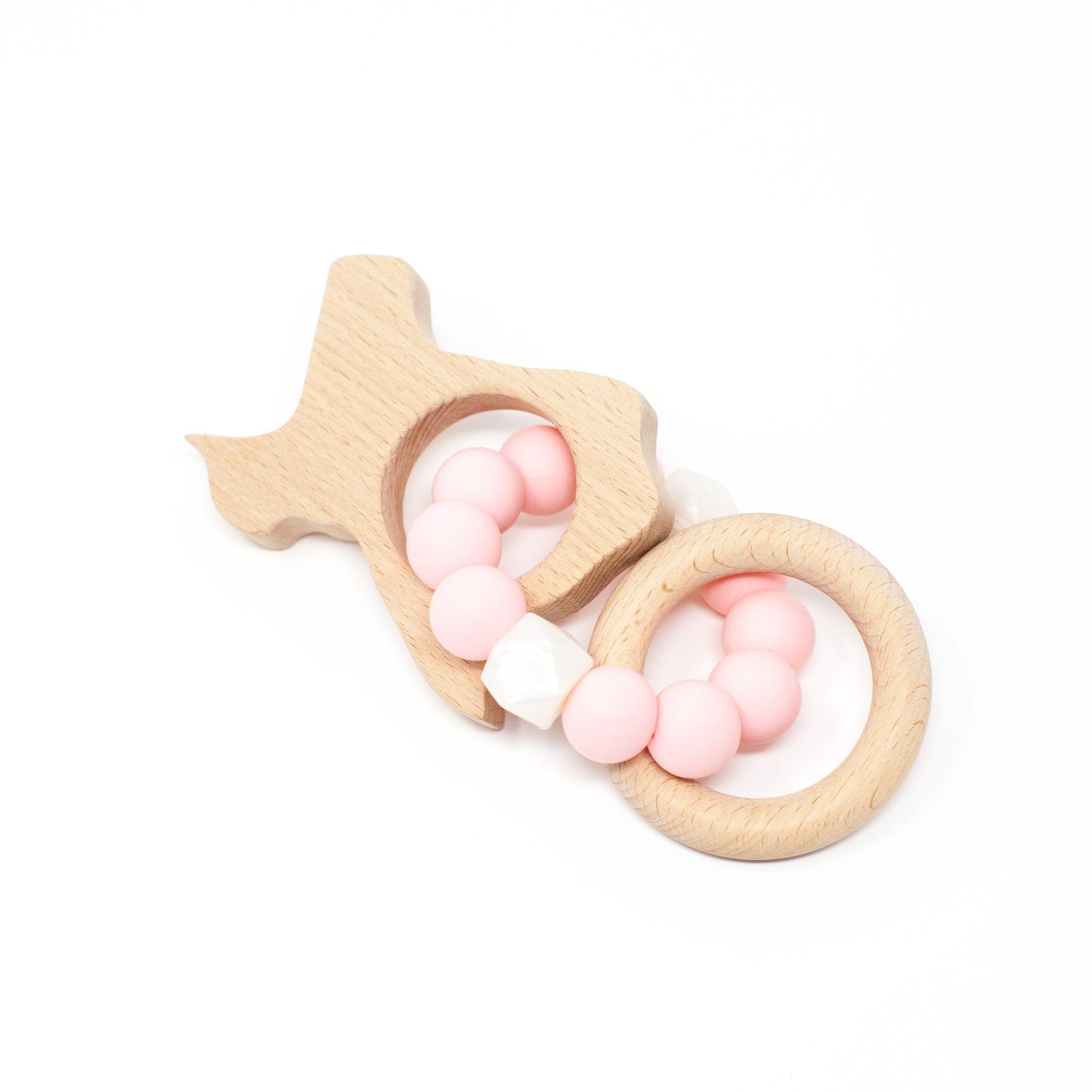 Texas Rattle - Beech Wood & Food Grade Silicone